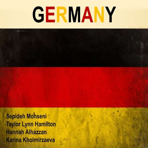 short presentation about Germany | PPTX