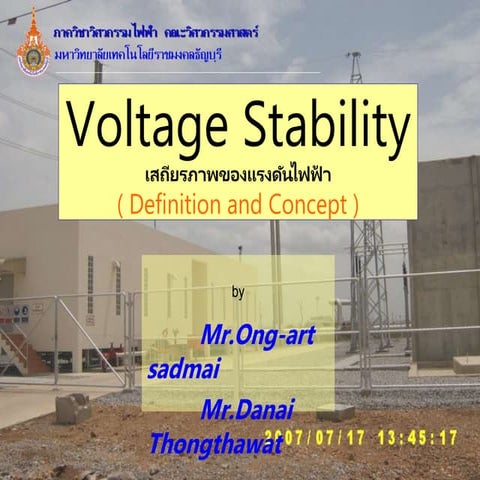 39318107-Voltage-Stability.ppt