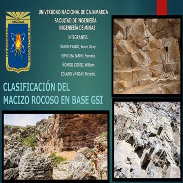Comprehensive Analysis of Geological Strength Index (GSI) for Rock Mass ...