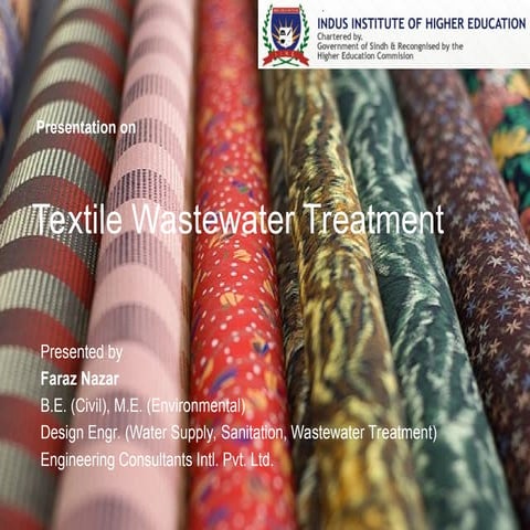 Textile wastewater Treatment & Its positive effect.ppt