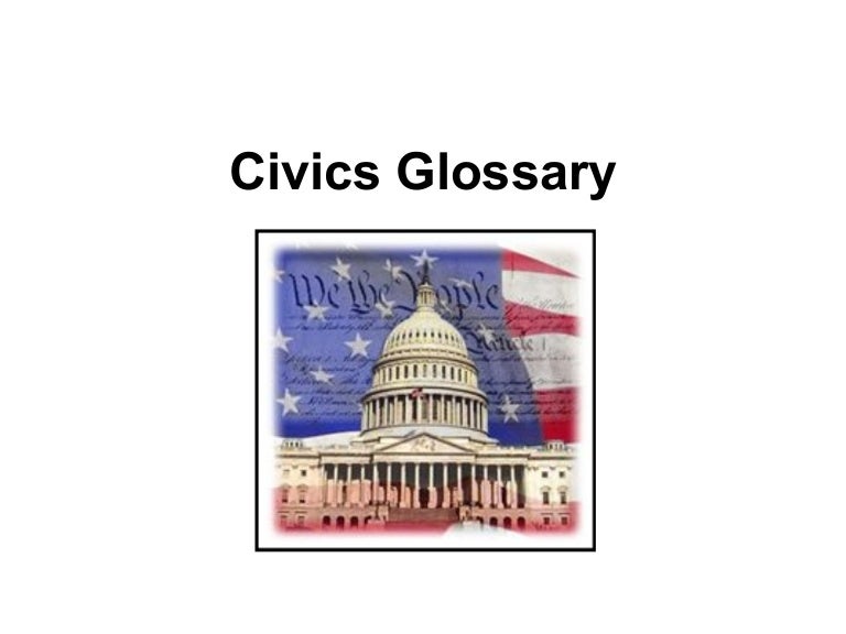 Civics Vocabulary