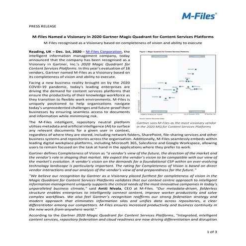 What39s Changed 2019 Gartner Magic Quadrant For Content Services Platforms