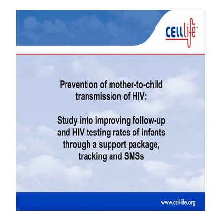 Improving follow-up and HIV testing rates of exposed infants through a suppor...