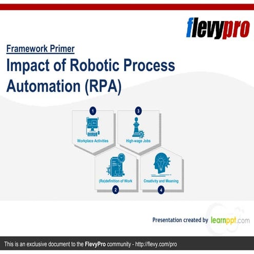 Impact of Robotic Process Automation (RPA)