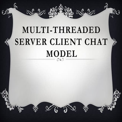 Chat Room System using Java Swing | PDF