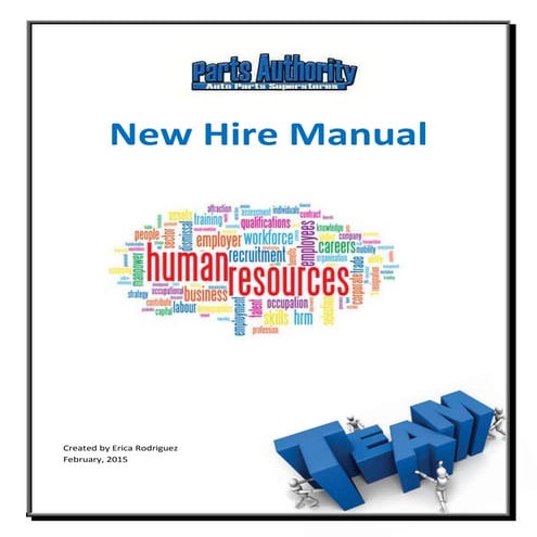 New Hire Manual