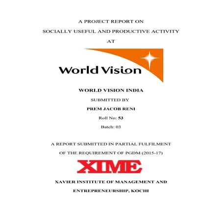 World vision | PPTX