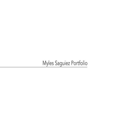 Myles Portfolio Final | PDF