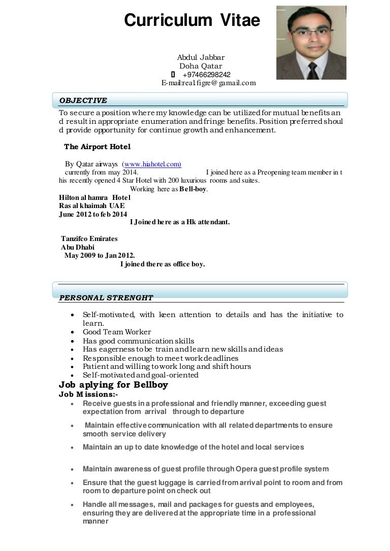 cv abdul