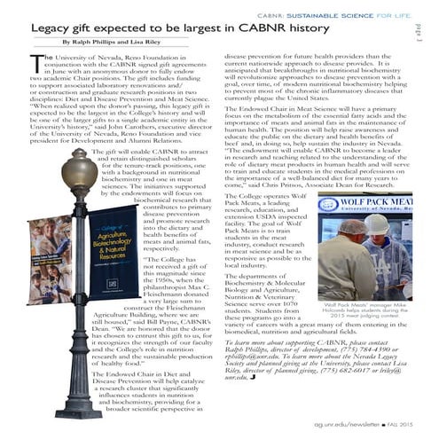 Newsletter article.Fall 2015 (2) | PDF