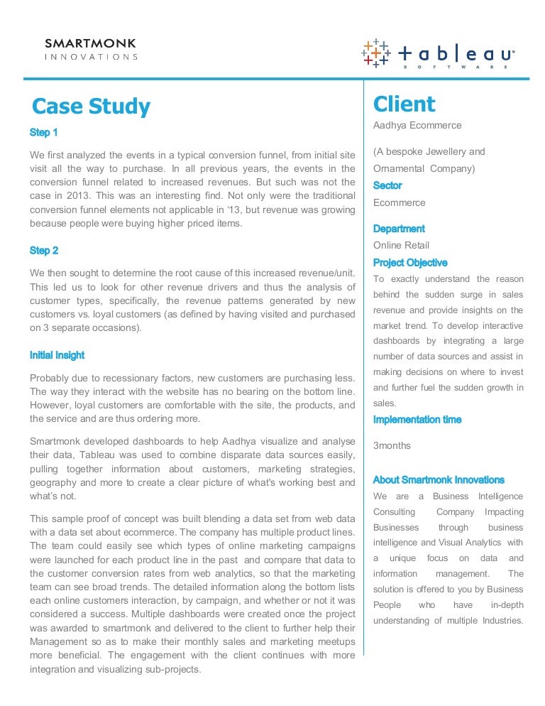 small case study on retail management