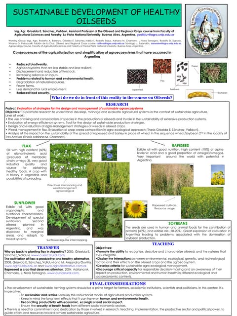 Sustainable development of healthy ...