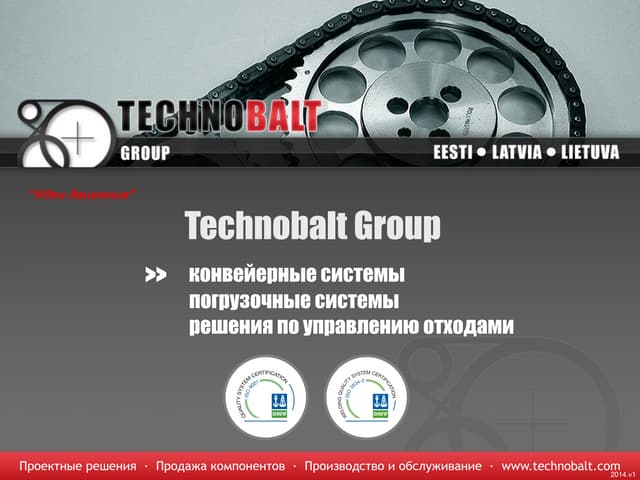 GBF 2015, April 17th, Presentation of Mr. Vadim Mishtshenko