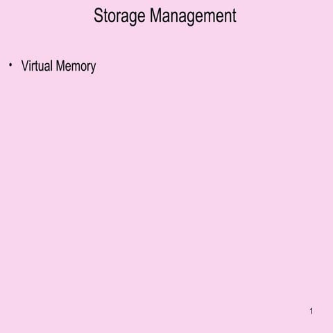 39 virtual memory