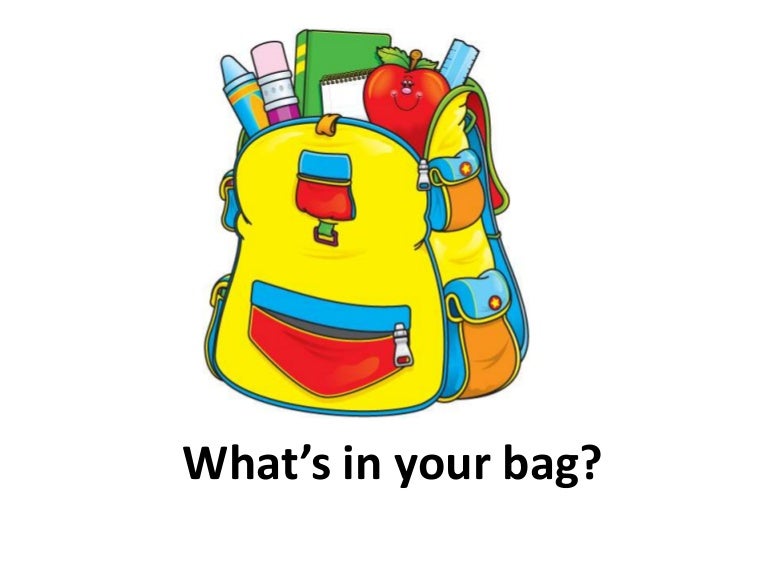 This is my bag. This is my bag