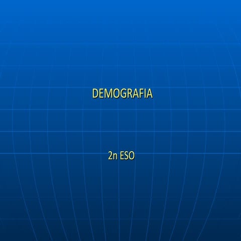 3a. demografia 2n eso
