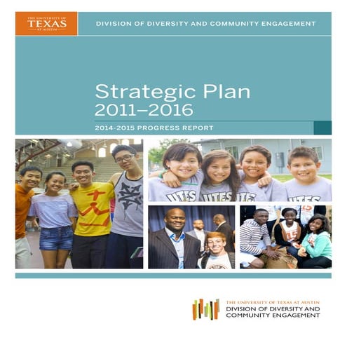 Diversity and Community Engagement Strategic Plan 2014-15 Annual Progress Report