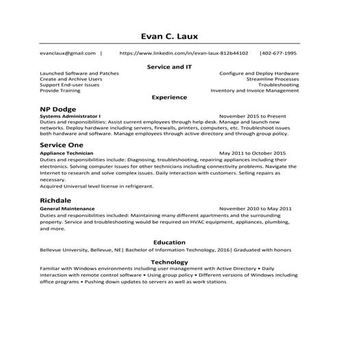 TCI Resume | DOCX