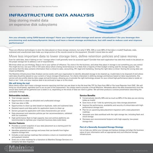 4 Infrastructure Data Analysis