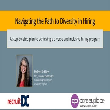 Navigating the Path to Diversity in Hiring