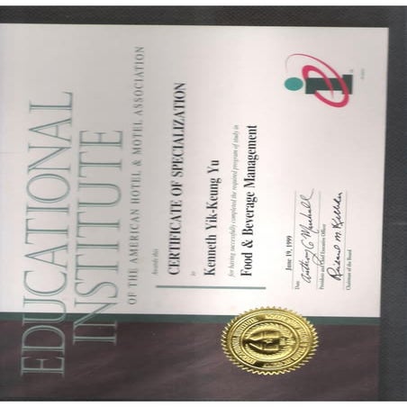 F&B Specialization 001