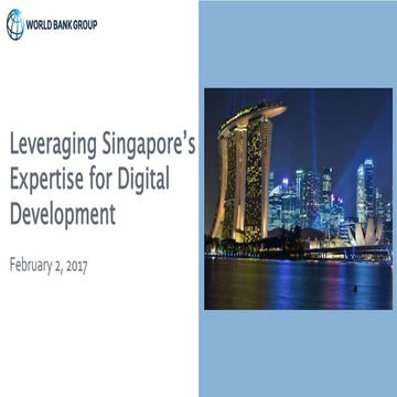 Leveraging Singapore's Experience for Digital Development 