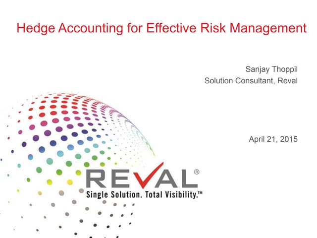 Hedge Accounting TEXPO2015