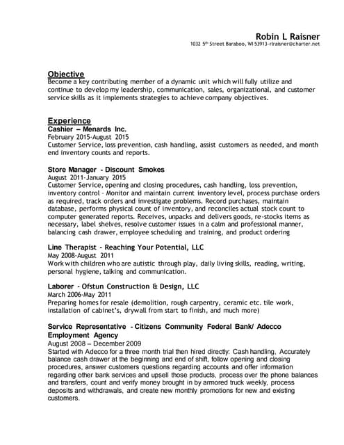 Shana Elizabeth Reeves Resume | PDF