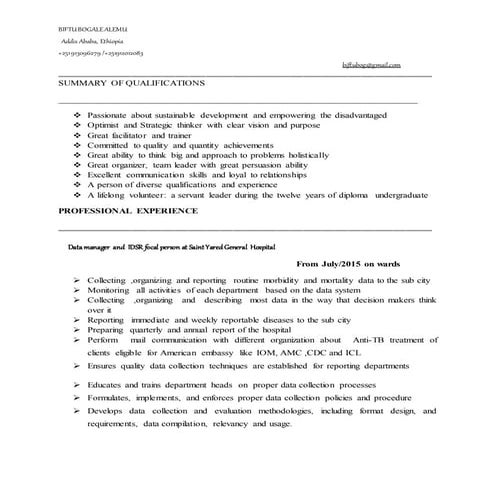 Biftu CV | DOCX