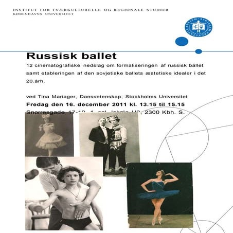 Plakat Russisk ballet | PDF