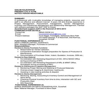 Sanjib Resume