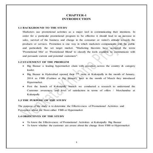 Big Bazaar Final of Venkata Krishna Doc