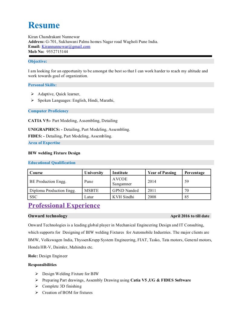 Kiran Resume