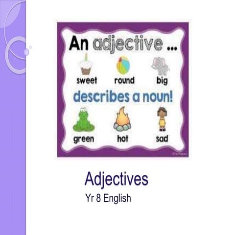 3 adjectives