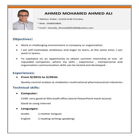 AHMED MOHAMED AHMED ALI