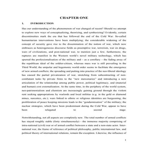 pROJECT on military Chaplain