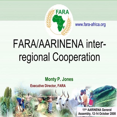 Inter-Regional Cooperation, FARA/AARINENA