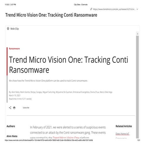 3 a investigating_conti_ransomware_using_vision_one_16359328114513641 | PDF