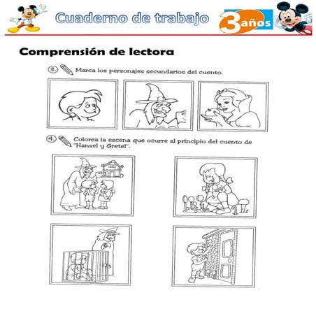 Cuaderno de Trabajo III - 3 Años Comunicación | DOC