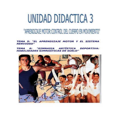 Aprendizaje Motor y Gimnasia Deportiva