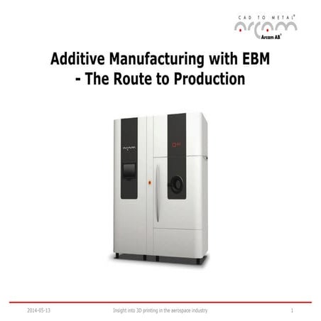 Sirris_am in aviation and aerospace_arcam additive manufacturing with ebm - t...