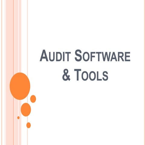 3Audit Software & Tools.pptx
