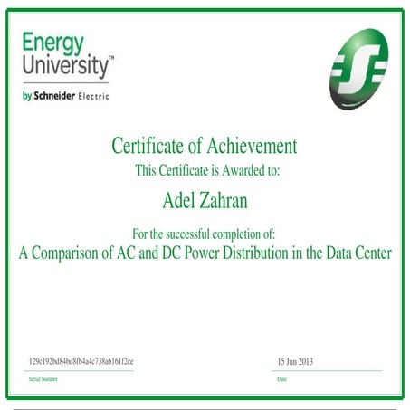 1. Comparison of AC and DC Power Distribution in the Data Center