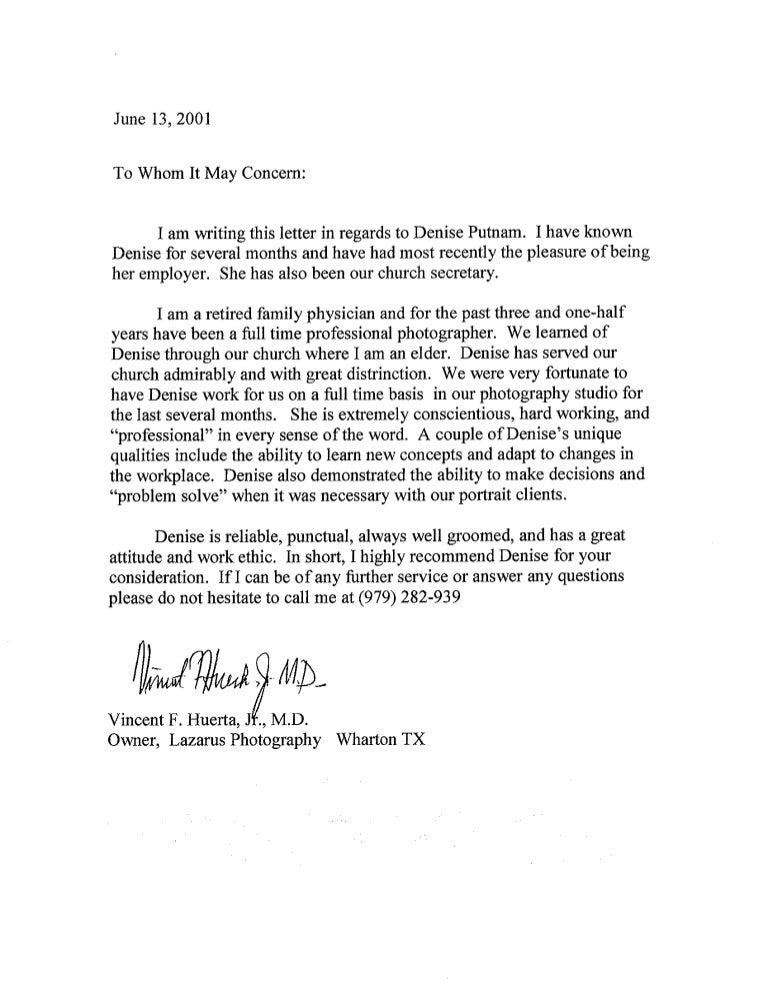 recommendation letter wharton photography adea recommendation letter