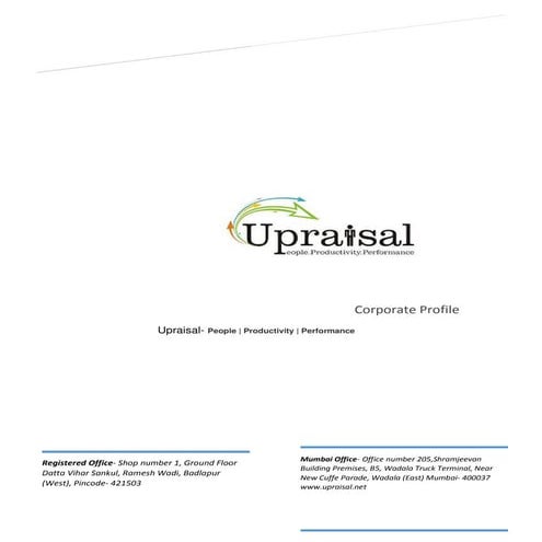 Upraisal-People I Productivity I Performance I