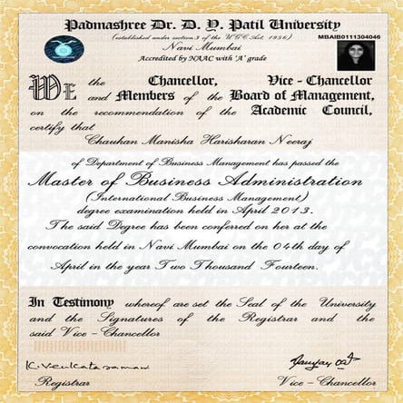 MBA Degree | PDF