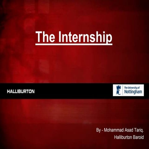 Presentation-Halliburton