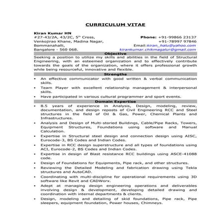 CIVIL & STRUCTURAL_KIRAN KUMAR