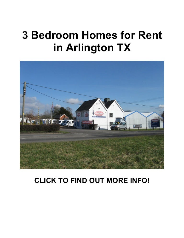 3 Bedroom Homes For Rent In Arlington Tx