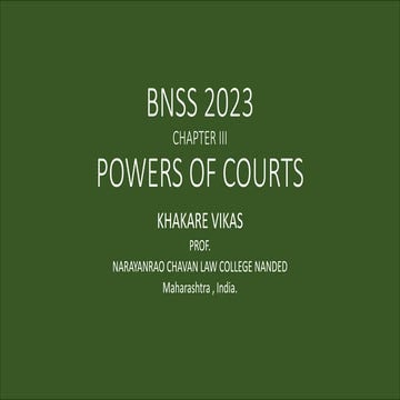 Bhartiya Nagri Surksha Sanhita 2023,  BNSS powers of courts.pdf